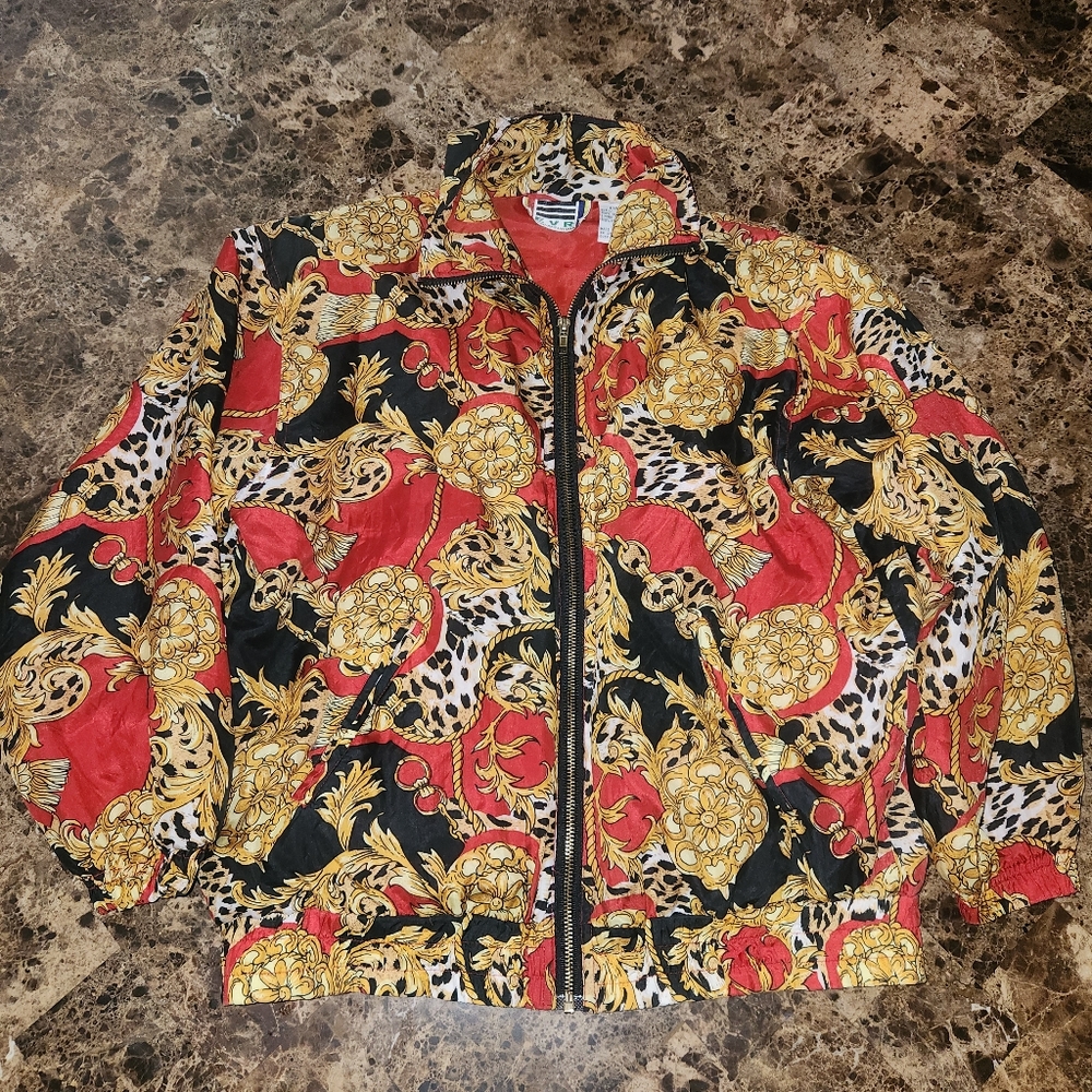 Vintage EVR Silk Lightweight Jacket PS